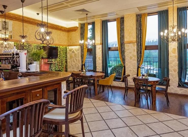 W Termach Szaflary są 2 restauracje. Na zdjęciu: Pasta la Vista