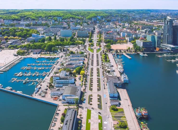 Hola Gdynia znajduje się w najbardziej atrakcyjnej części Gdyni