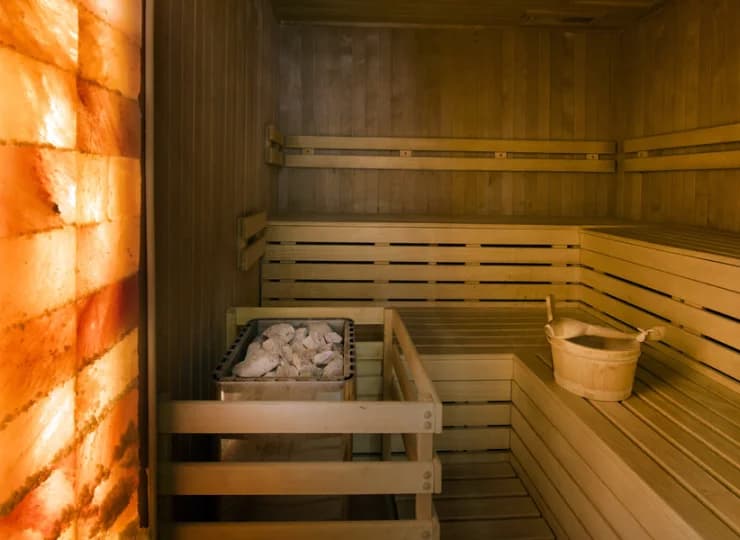W strefie wellness znajdziecie jacuzzi, sauny i prysznice wrażeń
