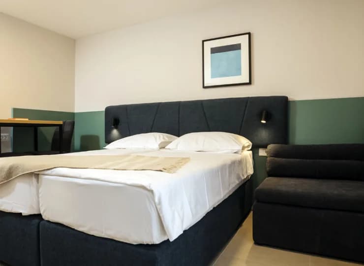 Sypialnia w superior bungalow 2+1