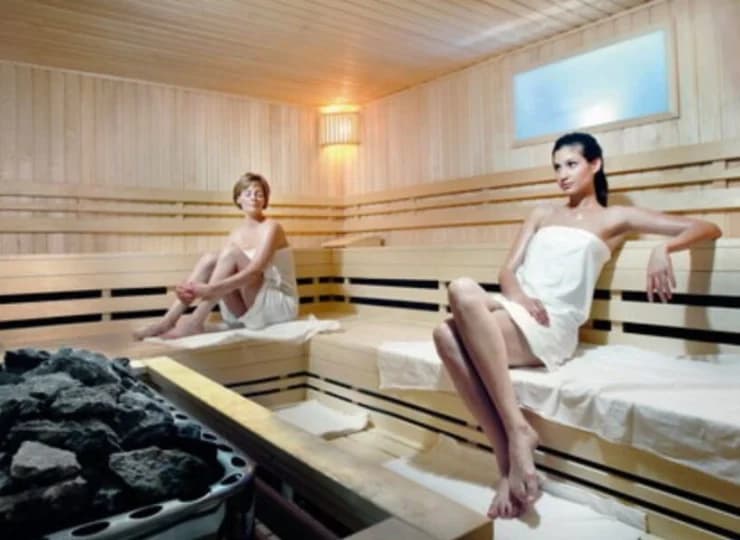 Hotelowa strefa saun obejmuje aż 2 piętra