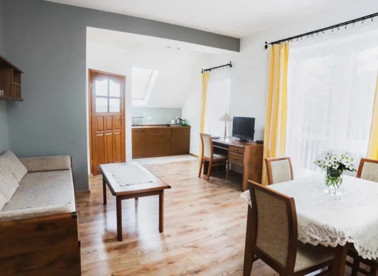 Istnieje możliwość zakwaterowania w apartamencie 4 osobowym
