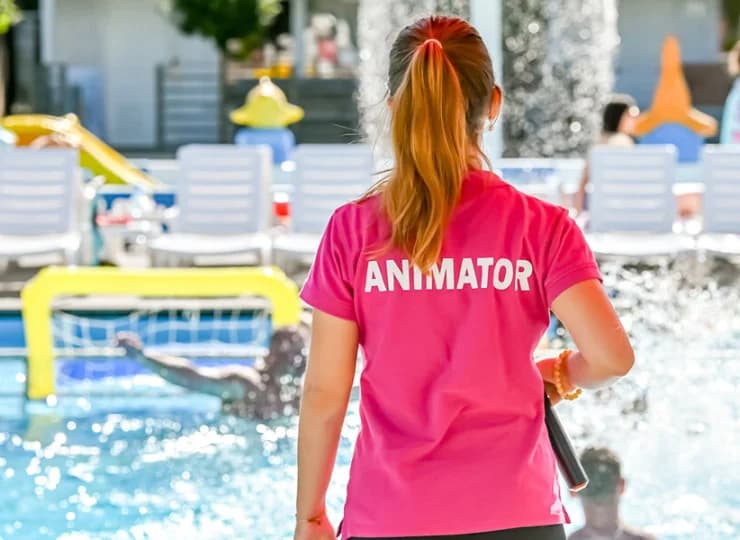 Animatorzy zapewniają różnorodne atrakcje