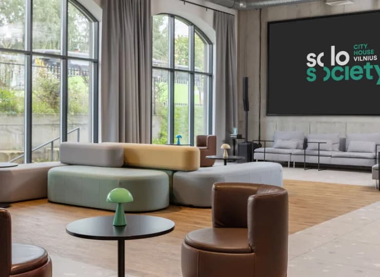 Solo Society Hybrid Hotel Vilnius