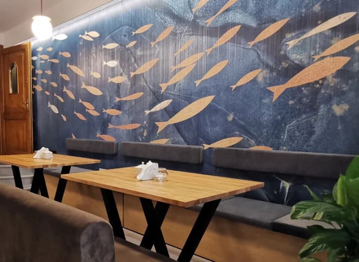 Lobby zostało przyjemnie zaaranżowane