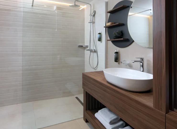 Łazienka apartamentu superior