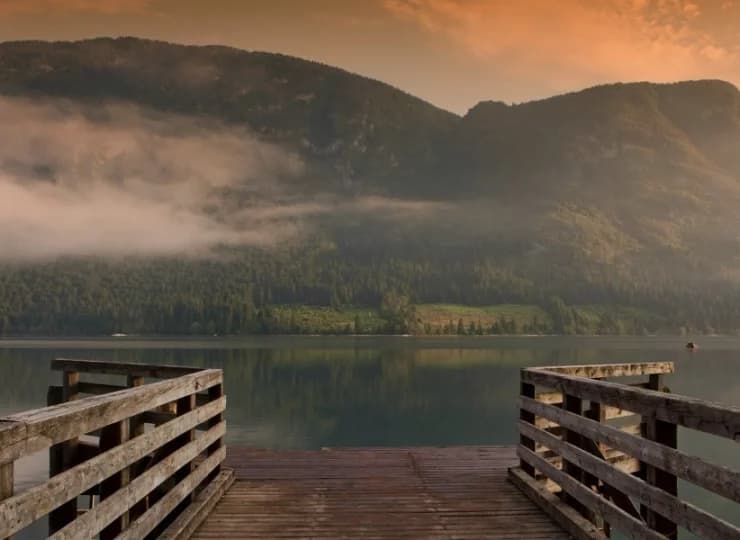 Atrakcje okolicy: Jezioro Bohinj