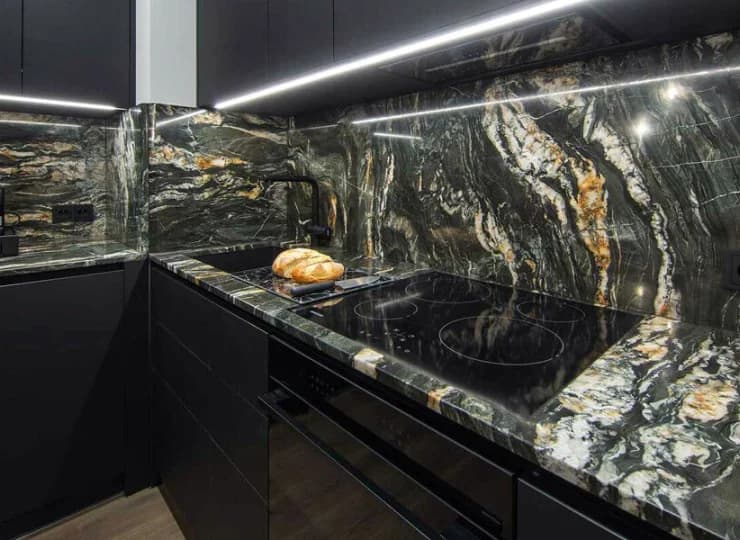 Wysokiej jakości aneks kuchenny w Luxury Suite