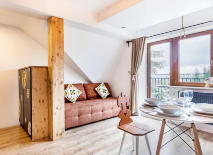 4-os. apartament Turbacz mieści się na 3 piętrze