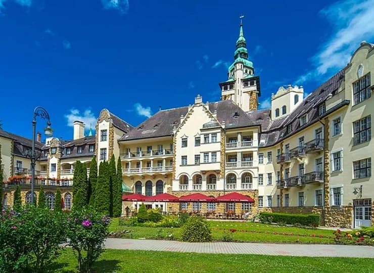 Hotel Palota w Górach Bukowych koło Miszkolca