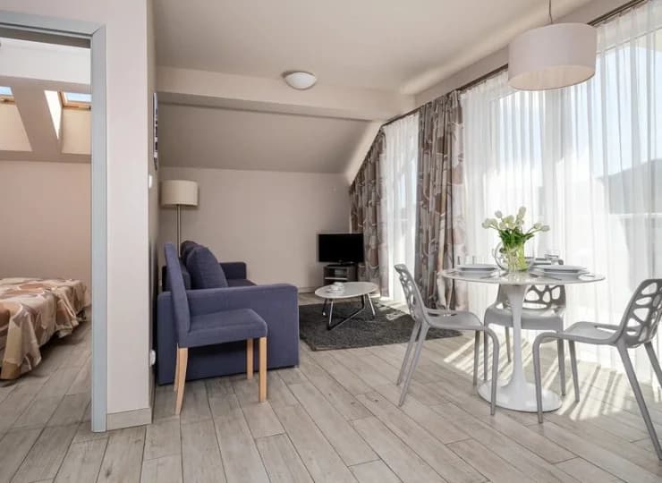 Apartamenty Premium mają osobną sypialnię