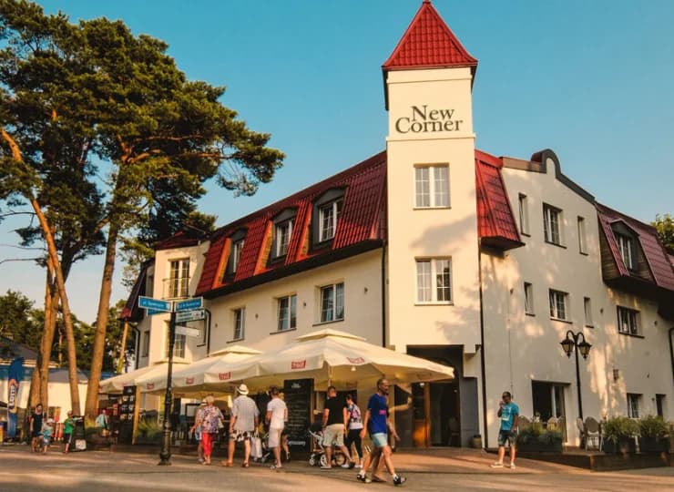 New Corner to elegancki obiekt zlokalizowany 300 m od plaży