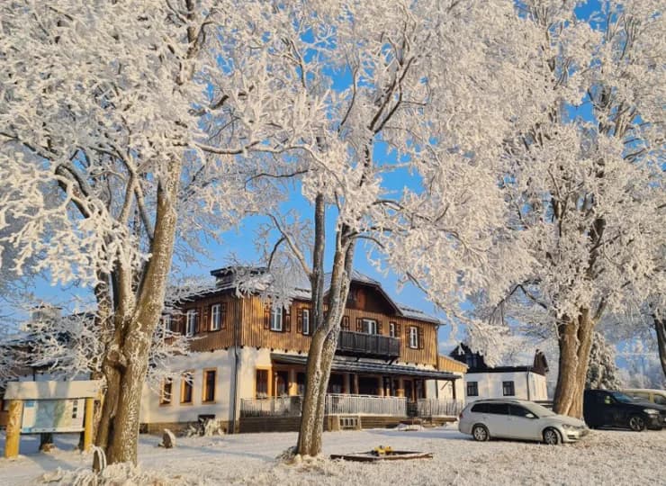 Okolica jest piękna zimą