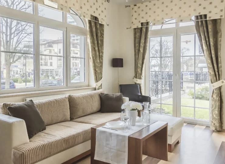 Apartamenty deluxe złożone są z dwóch pokoi