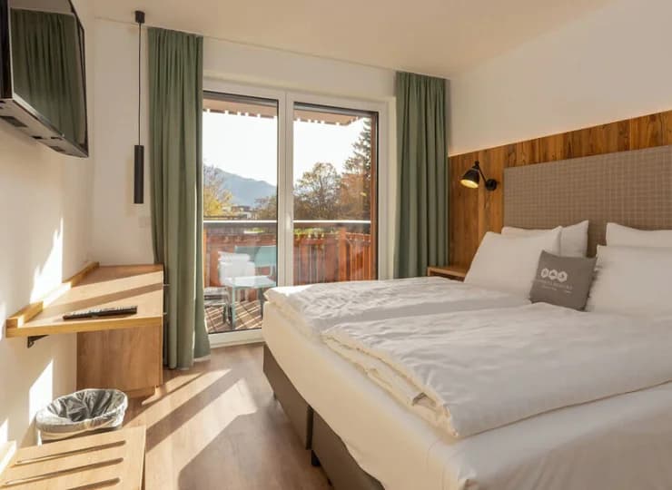 Komfortowe apartamenty mają odrębne sypialnie