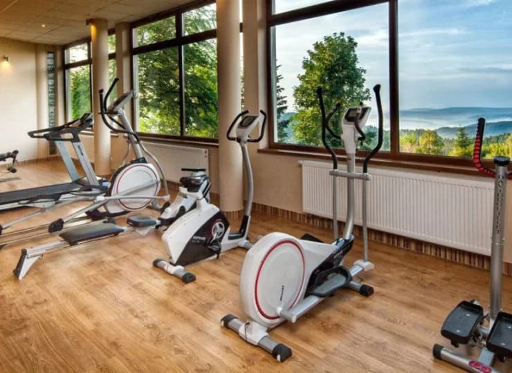 Salę fitness wyróżniają piękne widoki