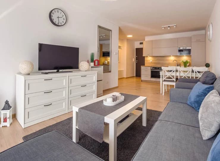 Apartamenty składają się z 2 wygodnie urządzonych pokoi