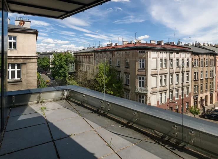 Taras apartamentu penthouse