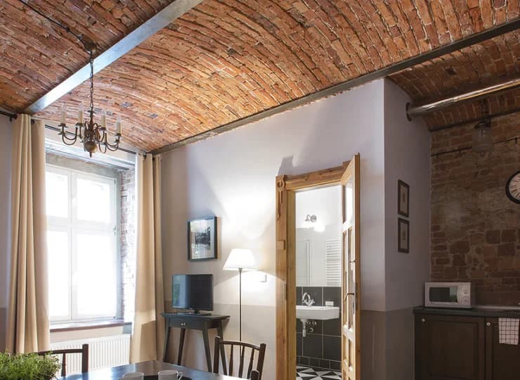 Ozdobę stanowią oryginalne elementy architektoniczne