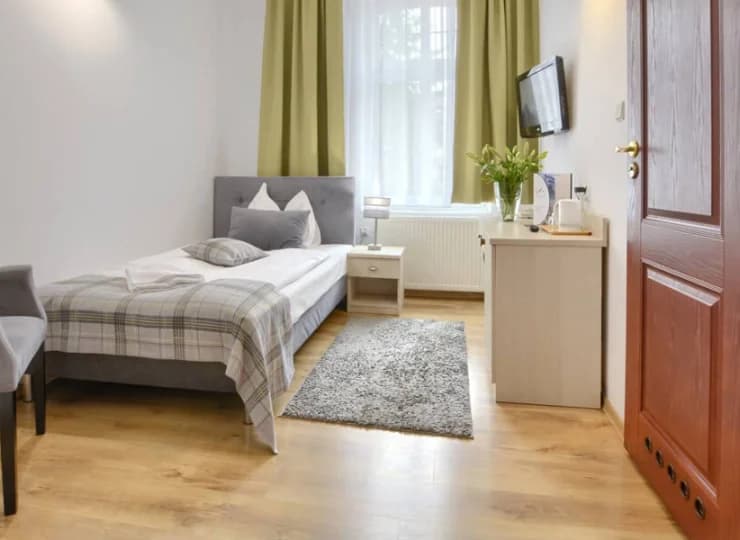 W hotelu mieszczą się także pokoje 1-osobowe