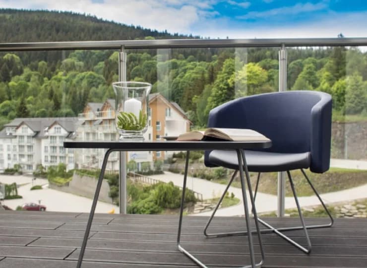 Wszystkie Apartamenty Premium mają balkon