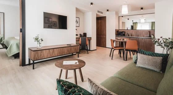 Apartament z 1 sypialnią