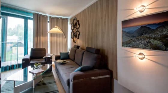 Apartament z 1 sypialnią na góry