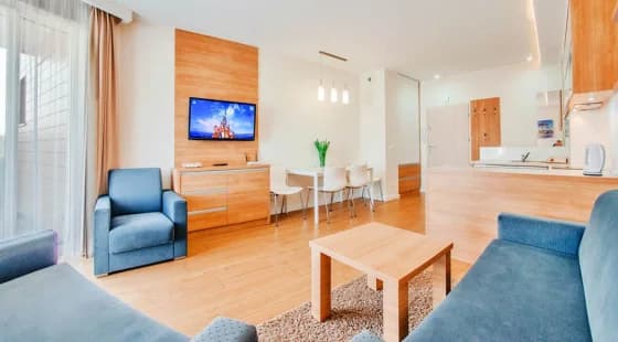 Apartament 4-os. z balkonem