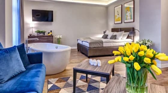Apartament z balkonem