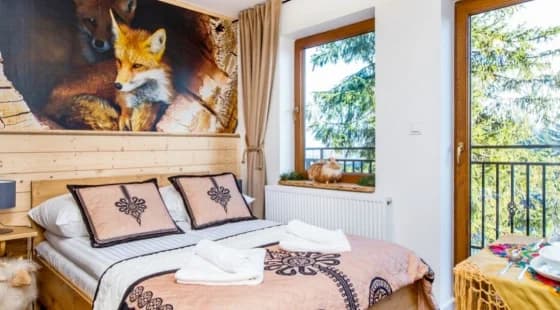 Apartament Leśny z balkonem