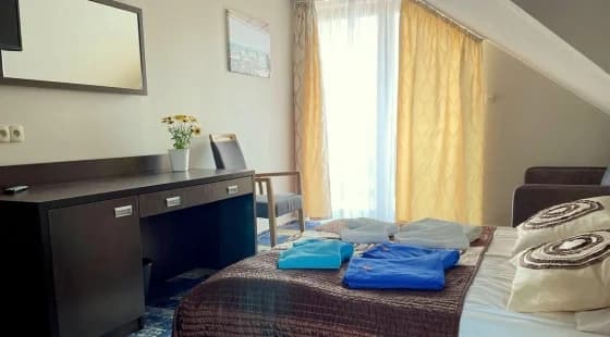 Studio dwupokojowe z balkonem 4+2