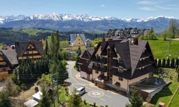 Willa Szarotka to obiekt ze świetnym widokiem na Tatry