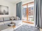 Każdy apartament posiada własny balkon lub taras