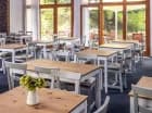 W menu znajdują się wina z regionu Egeru i wysokiej jakości palinki