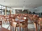 Sala restauracyjna jest przestronna
