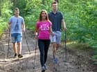 Można również wybrać się na piesze wycieczki z kijkami Nordic Walking