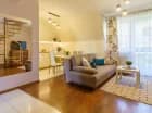 Wejście do dwupoziomowego apartamentu nr 7