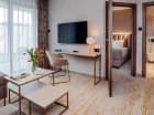 W apartamentach classic i classic plus jest osobna sypialnia