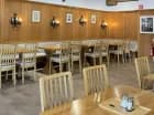 Restauracja jest utrzymana w alpejskim stylu