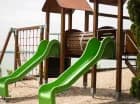 Dla dzieci przygotowano urozmaicony plac zabaw