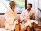 Wnętrze strefy wellness jest przytulne i komfortowe