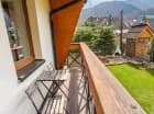 Do każdego apartamentu przynależy przynajmniej jeden balkon z widokiem na góry