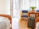 Nawet pokój standard posiada balkon
