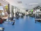 W strefie fitness zamontowano nowoczesne urządzenia