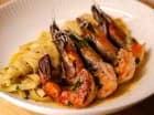 Menu restauracji jest inspirowane kuchnią europejską