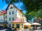 Hotel Kryształ jest znakomicie położony przy ul. Zdrojowej