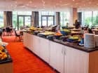 Hotelowa restauracja słynie z bardzo urozmaiconych śniadań