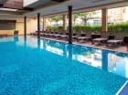 W wewnętrznej strefie wellness jest basen, sauna i łaźnia
