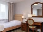 Hotel dysponuje wygodnymi pokojami 1-osobowymi