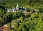 Letnia panorama hotelu Palota w Górach Bukowych